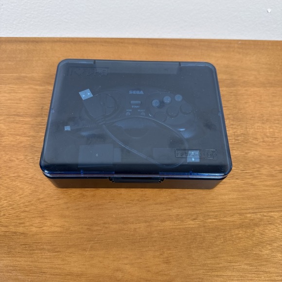 Retro-Bit 2.4 GHz Wireless Controller 8-Button Sega Saturn Genesis Mini V2 Black - Picture 5 of 10